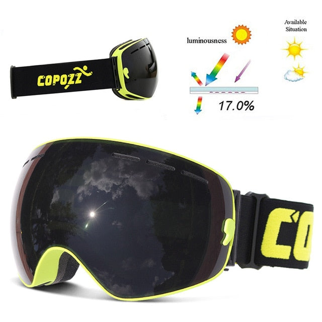 Skorter | Anti-Fog Ski Goggles Double Layers UV400