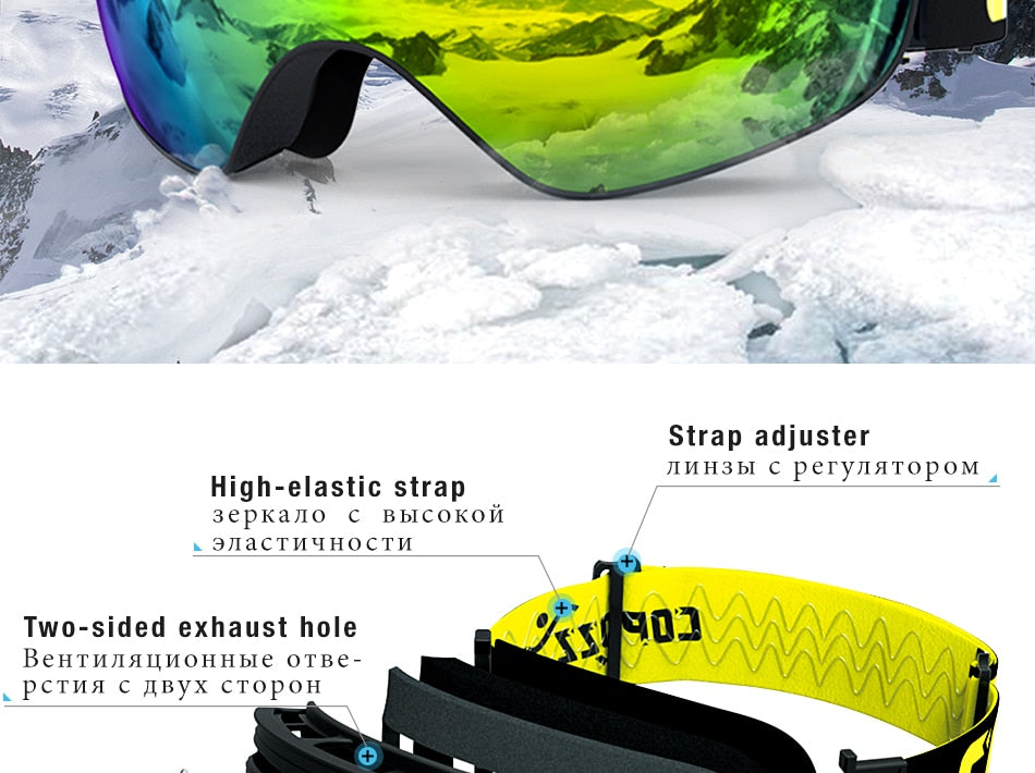 Skorter | Anti-Fog Ski Goggles Double Layers UV400