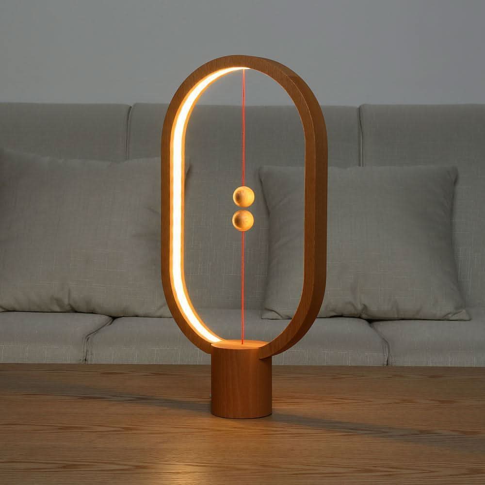 Skorter | Wood LED Table Lamp with Magnetic Switch