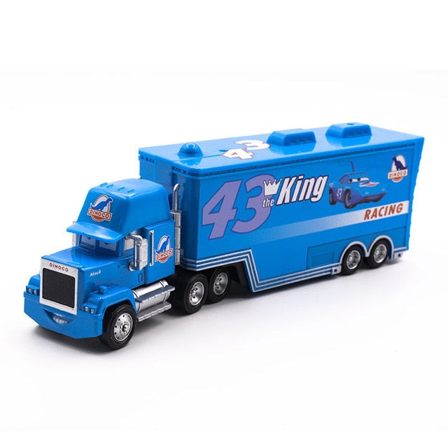 Skorter | 1:55 Diecast Cars 2 3 Lightning McQueen Mack Uncle Truck Jackson Storm Cruz