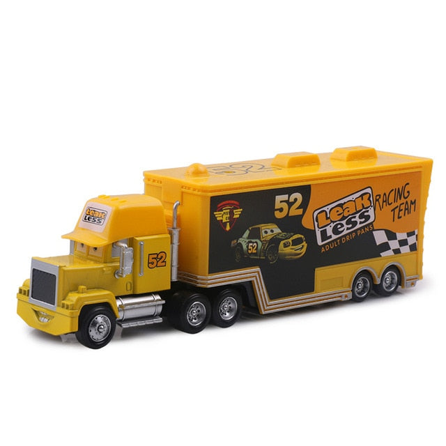 Skorter | 1:55 Diecast Cars 2 3 Lightning McQueen Mack Uncle Truck Jackson Storm Cruz