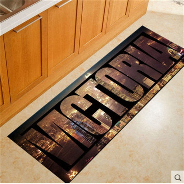 Skørter | Long Absorbent Patterned Non-Slip Kitchen Mats