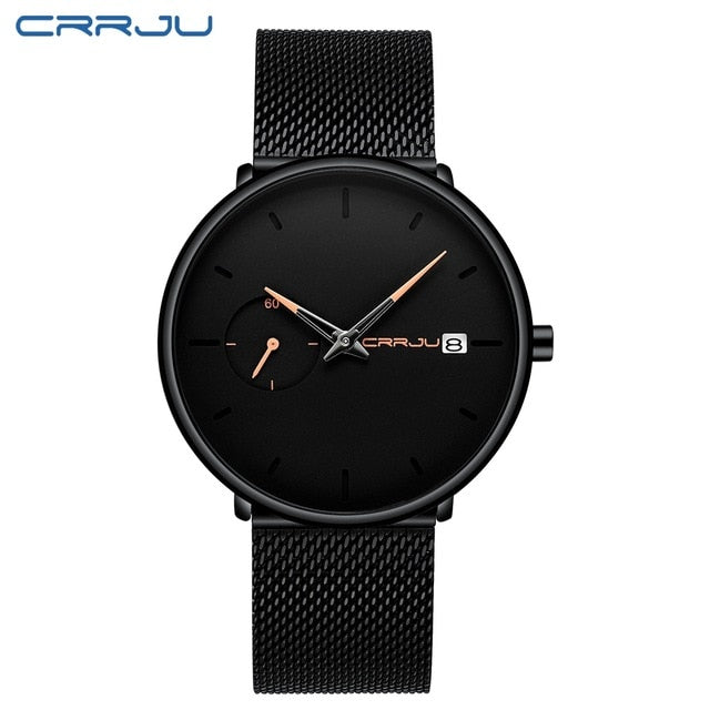 Skorter | Men's Luxury Water Resistant Sport Ultra Thin Dial Quartz Watch