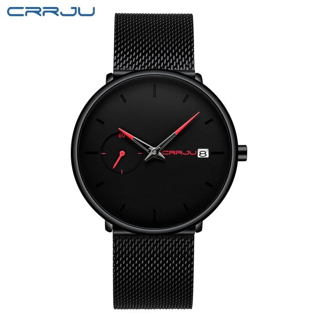 Skorter | Men's Luxury Water Resistant Sport Ultra Thin Dial Quartz Watch