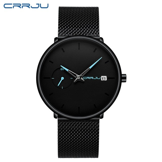 Skorter | Men's Luxury Water Resistant Sport Ultra Thin Dial Quartz Watch