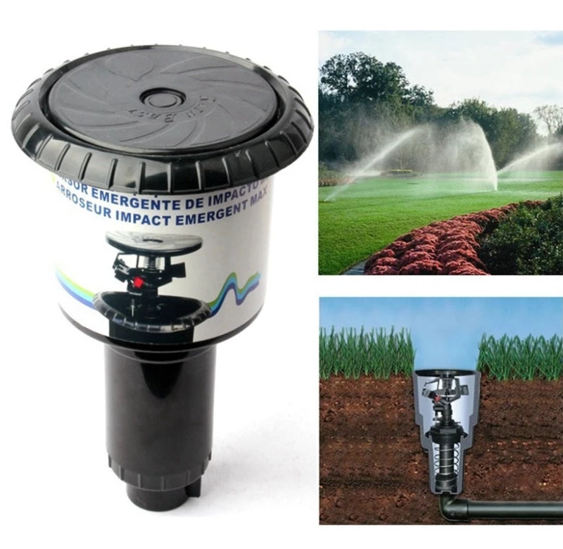 Skorter | 1/2" to 3/4" Female Plastic Pop Up Lawn Sprinkler Head