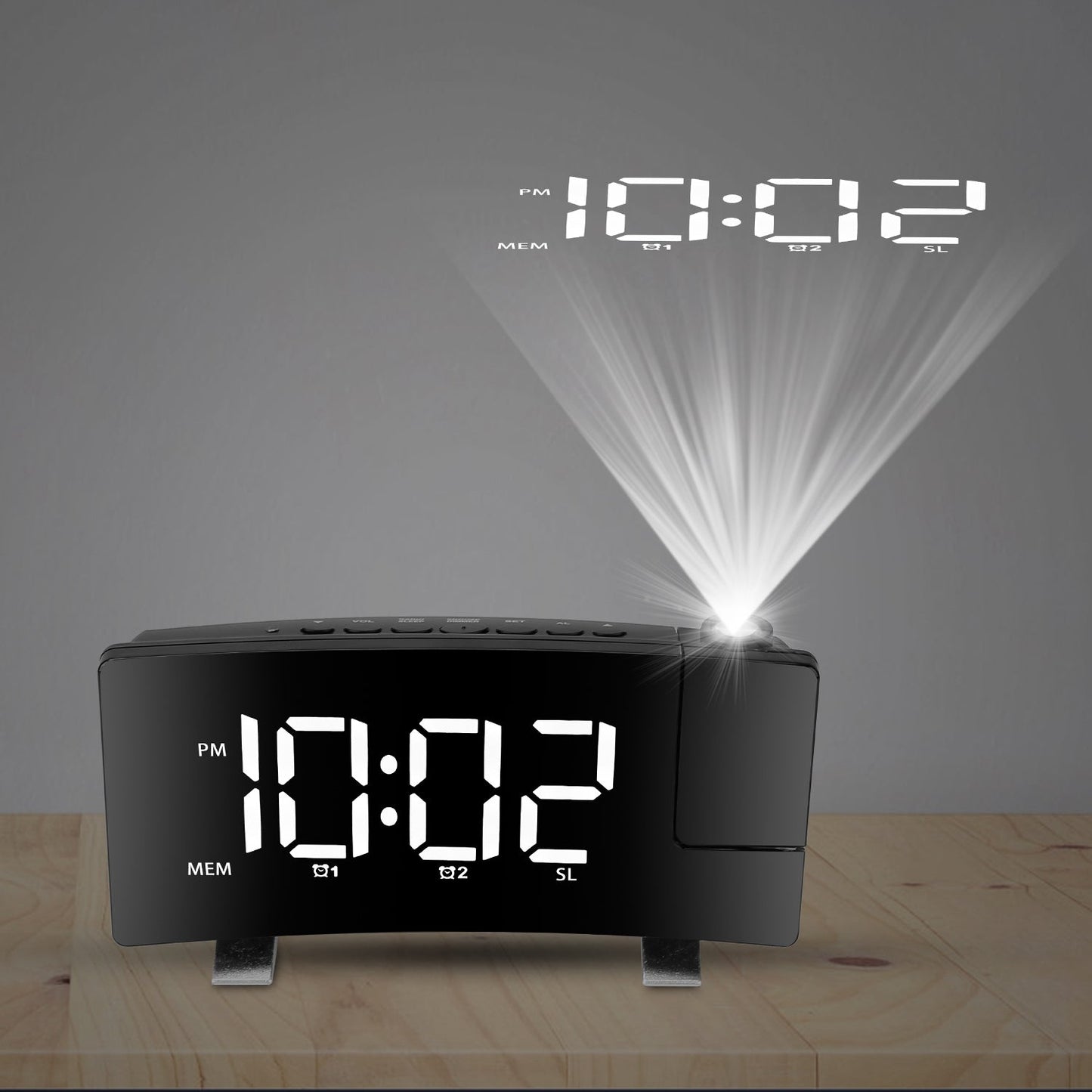 Skorter | Projector Alarm Clock with Radio