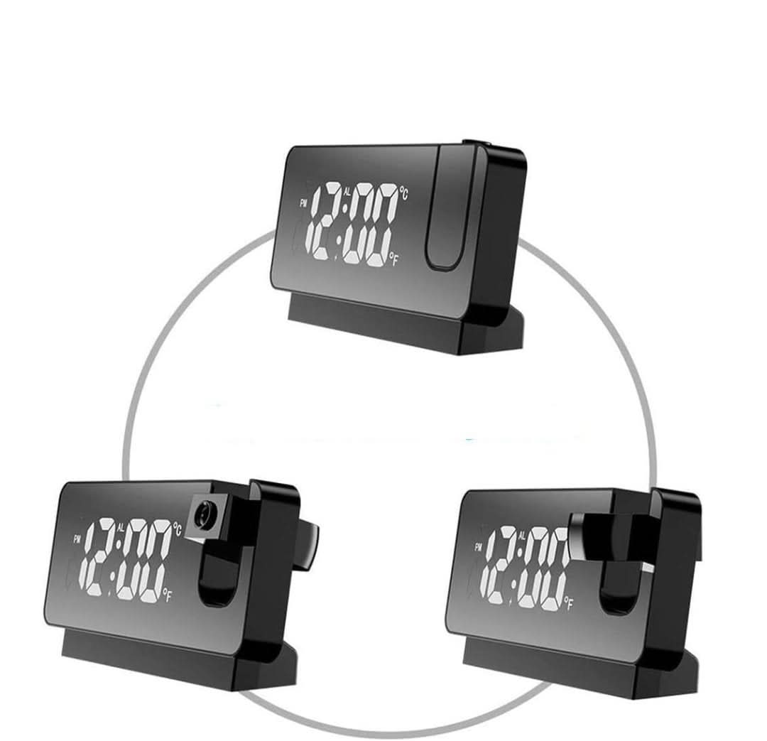 Skorter | Ceiling Projector - Alarm Clock With Large Projector