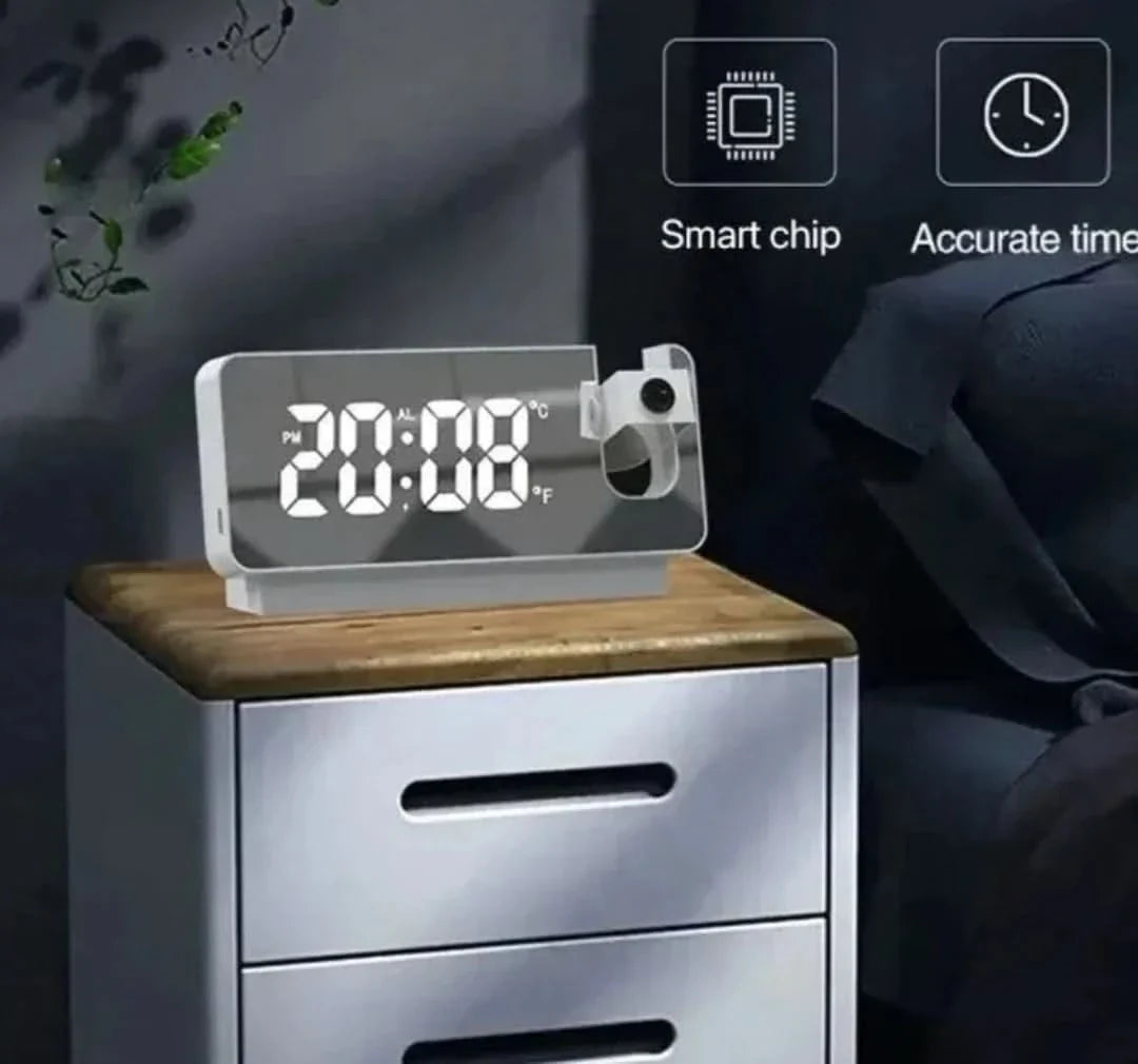 Skorter | Ceiling Projector - Alarm Clock With Large Projector