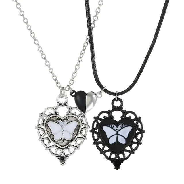 Skorter | I love you Best Friends / Couple Necklace Jewelry Puzzle Necklace