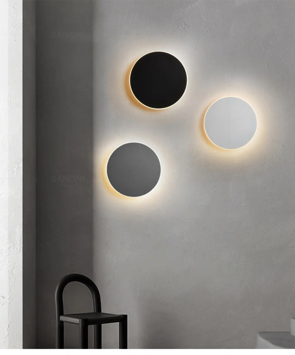 Skorter | SleekGlow - Modern Round LED Wall Lamp