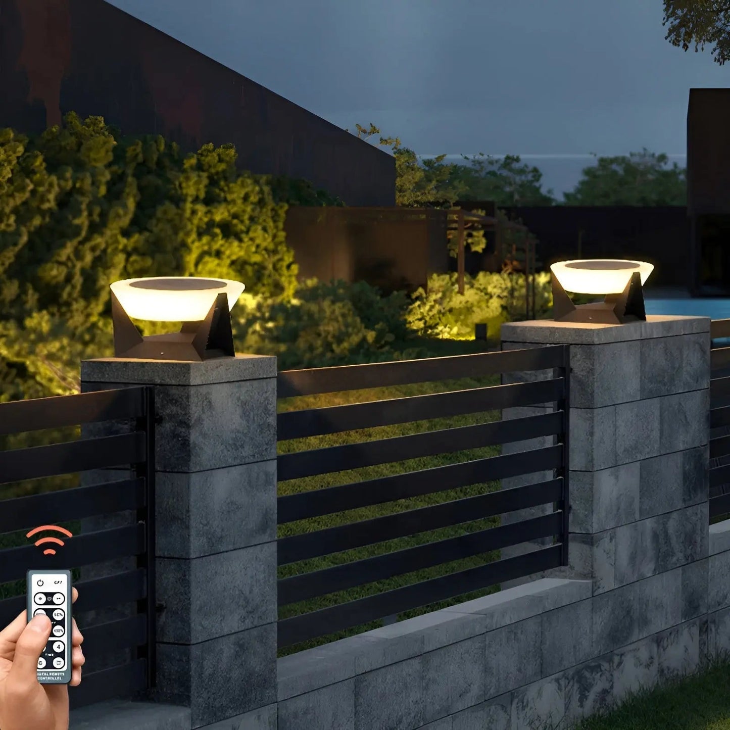 Skorter | ZenGlow Solar Garden Light in Japanese Style