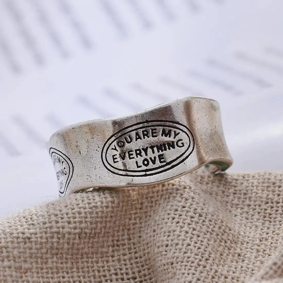 Skorter | "You are my everything love" Ring