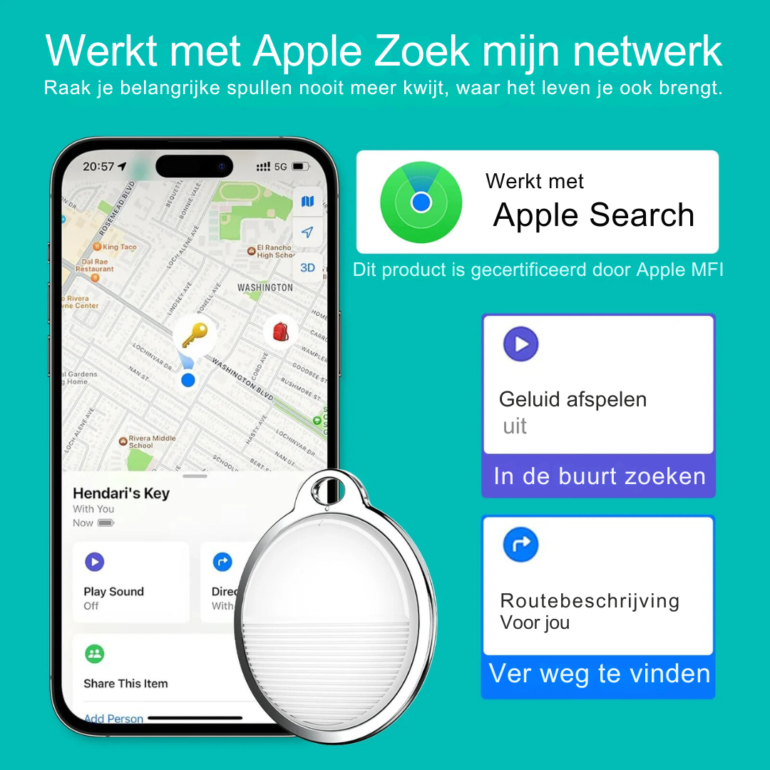 Skorter | Mini GPS Tracker For Apple Ios