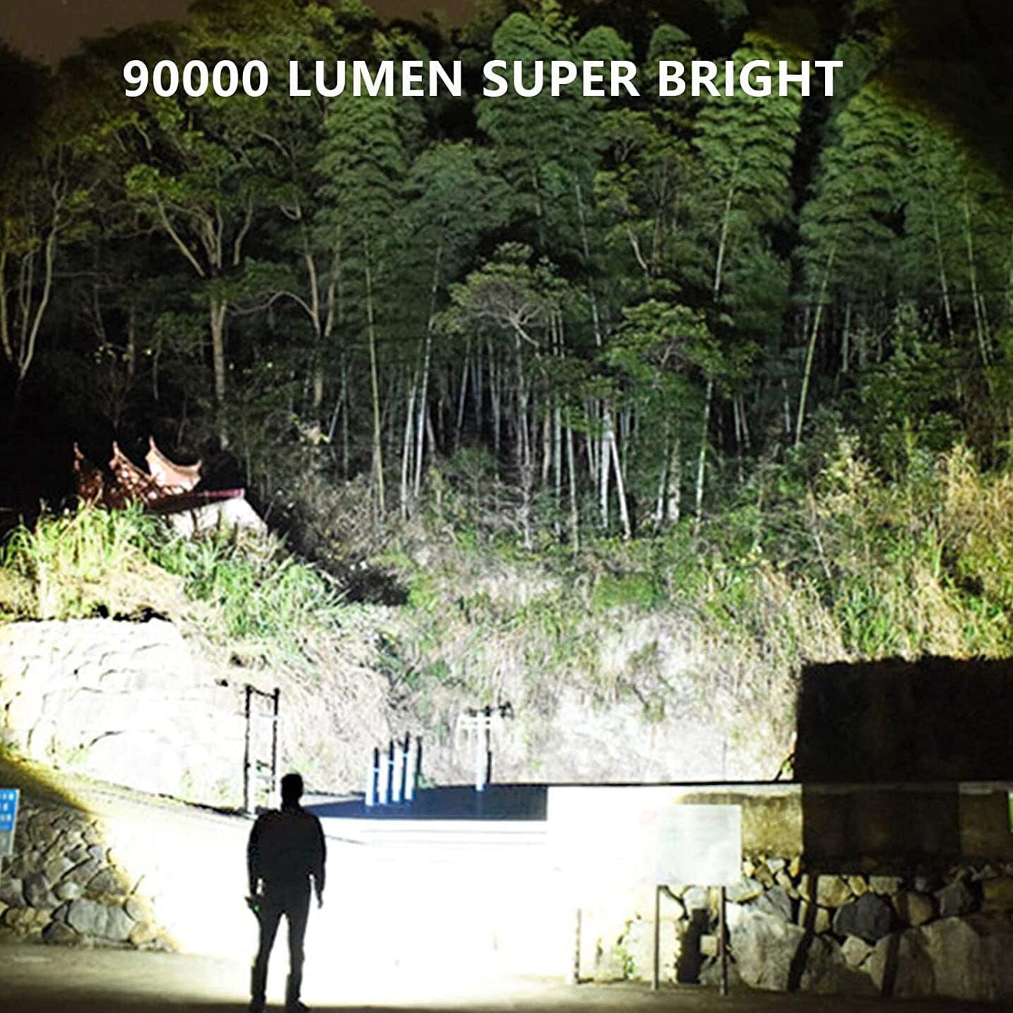 Skorter | Rechargeable LED flashlights 90000 lumen