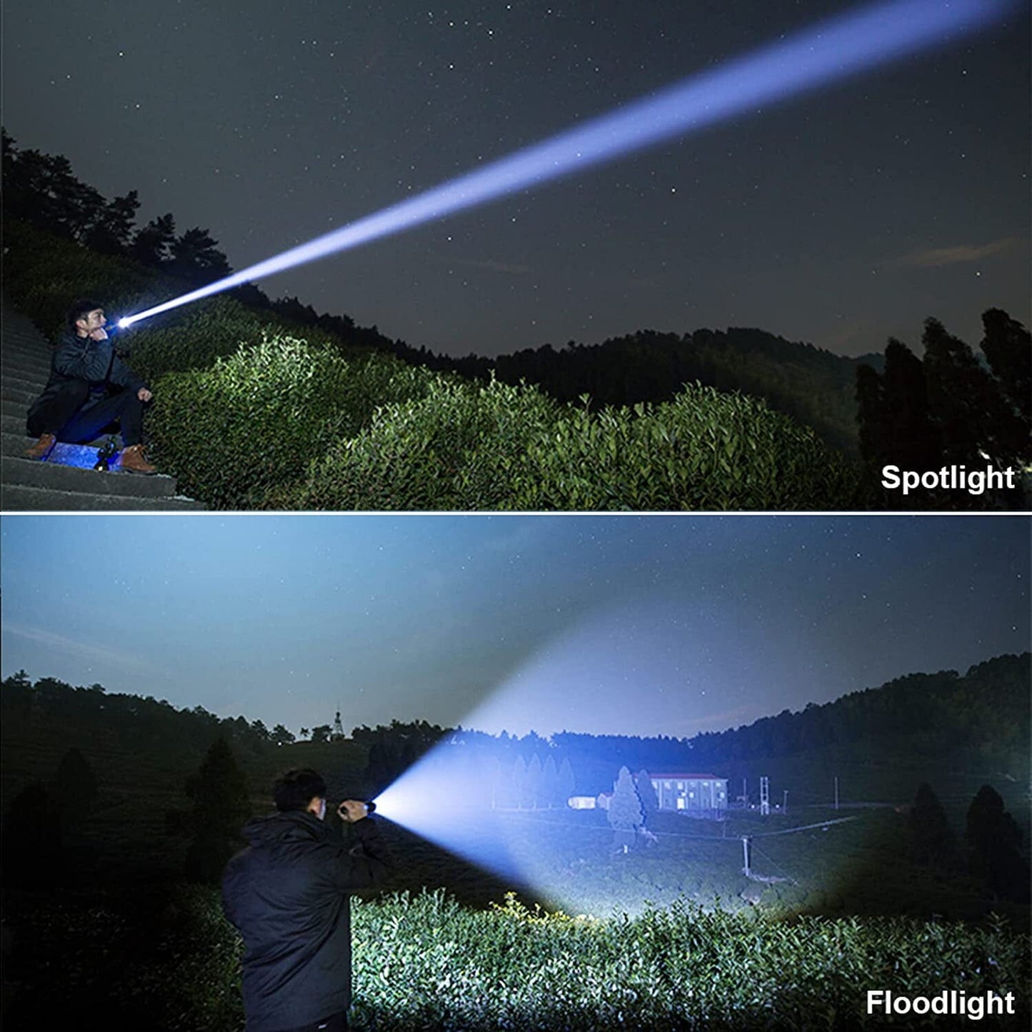 Skorter | Rechargeable LED flashlights 90000 lumen