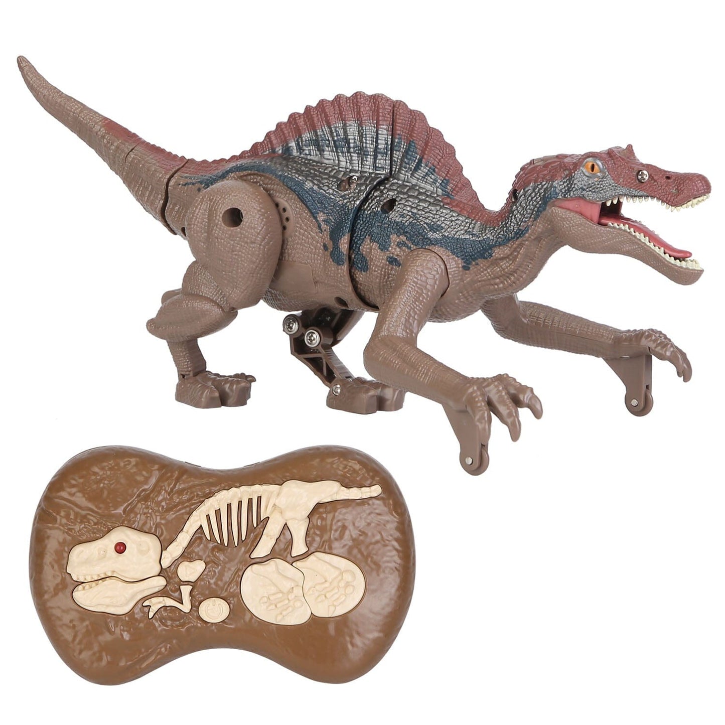Skorter | Remote-Controlled Dinosaur with 3D Eye Roaring Sounds for 3-12 Years Old