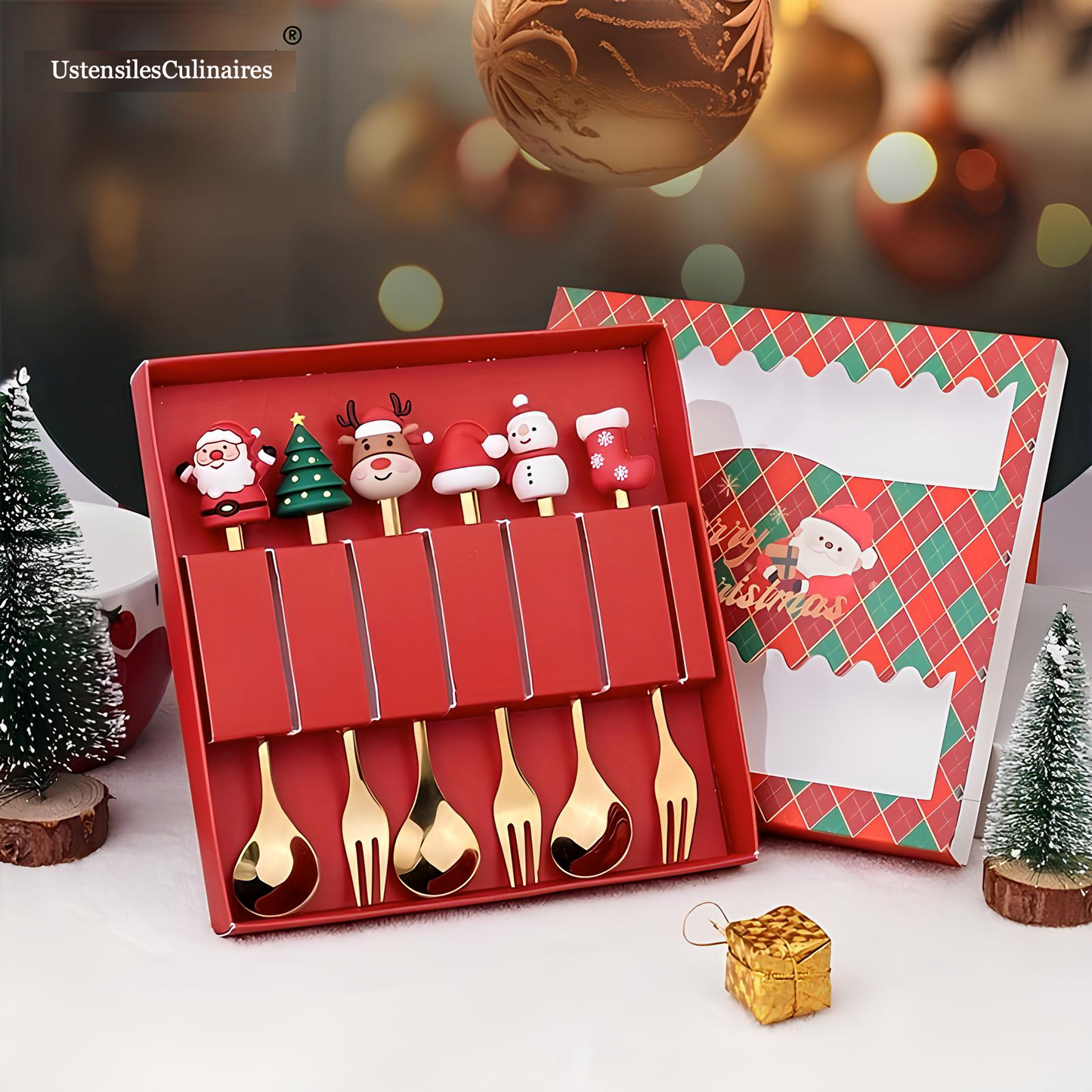 Skorter coffee pot in stainless steel - The enchanting Christmas