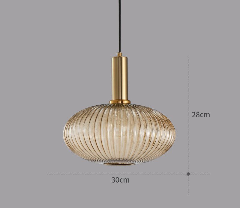 Skorter | Retro Glass Pendant Lamp - ColorVibe