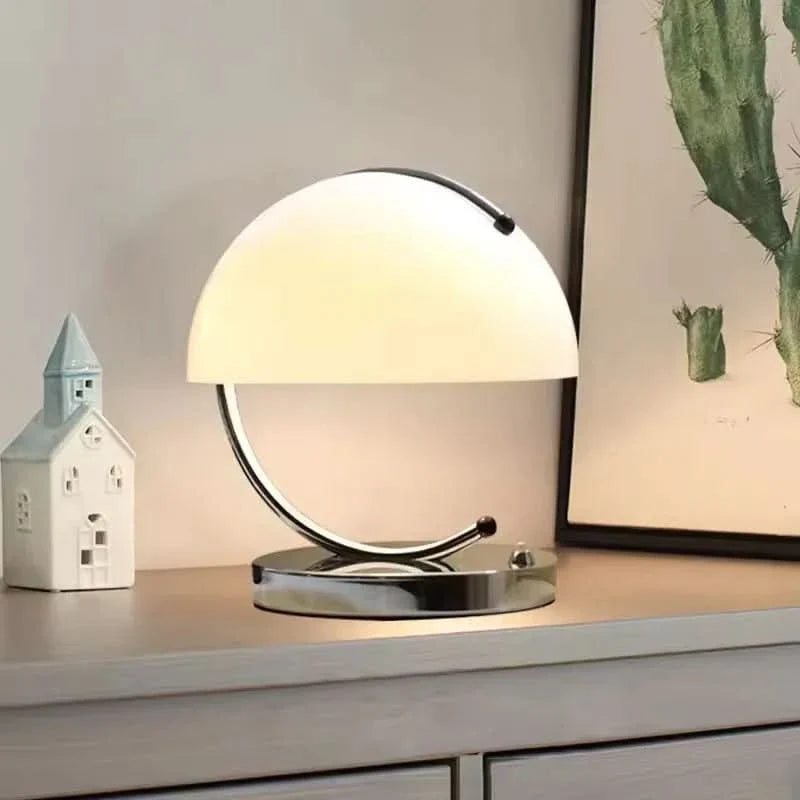 Skorter | Mushroom Glass Table Lamp in Danish Style