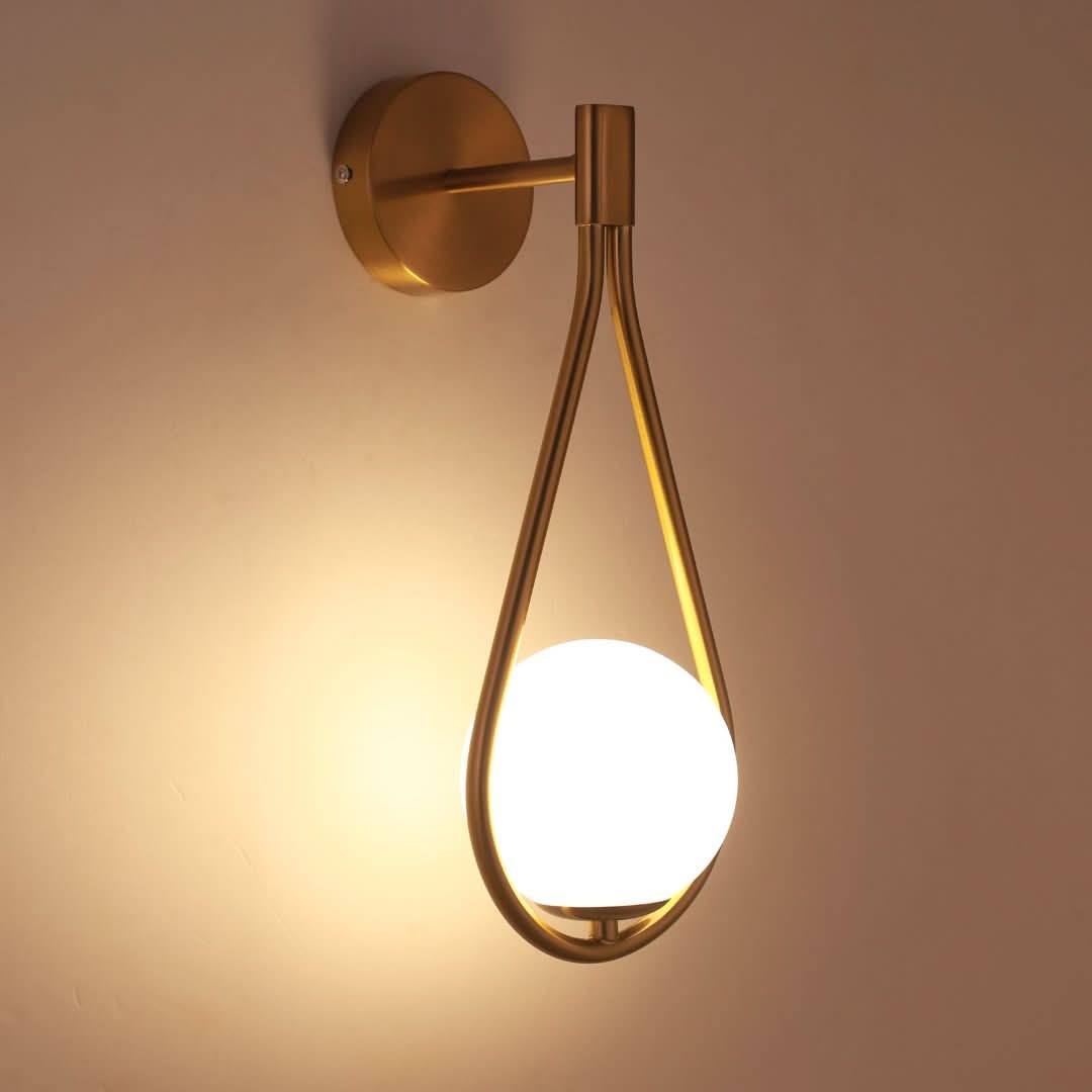 Skorter | Riva | Gold Design Wall Lamp