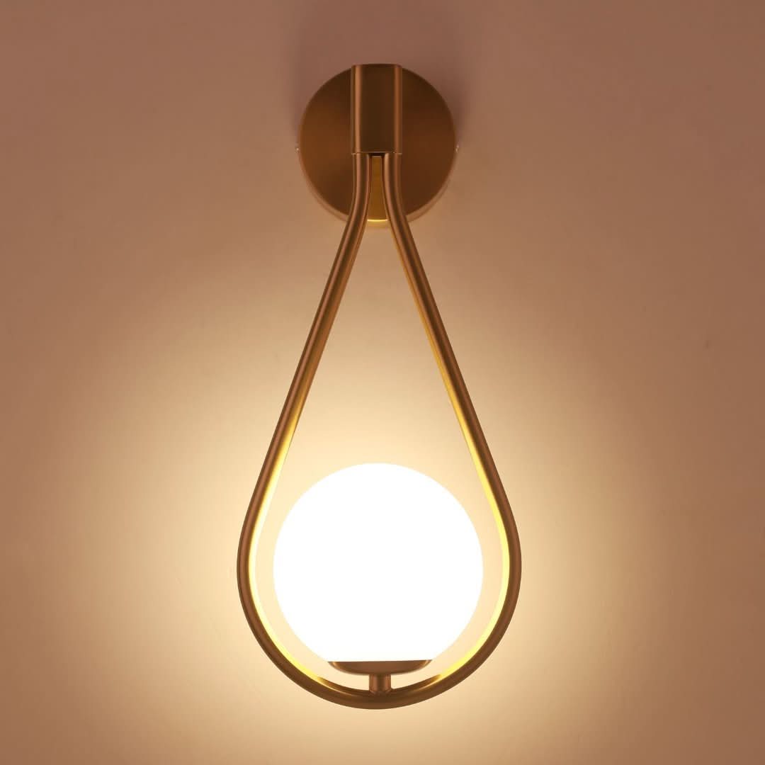 Skorter | Riva | Gold Design Wall Lamp