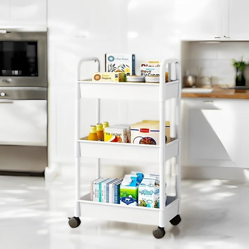 Skorter | 3-Tier Multifunctional Rolling Cart with Wheels
