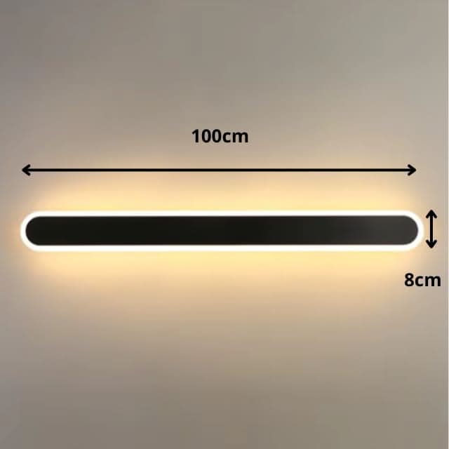 Skorter | Rounded Edge Aluminum LED Outdoor Wall Light