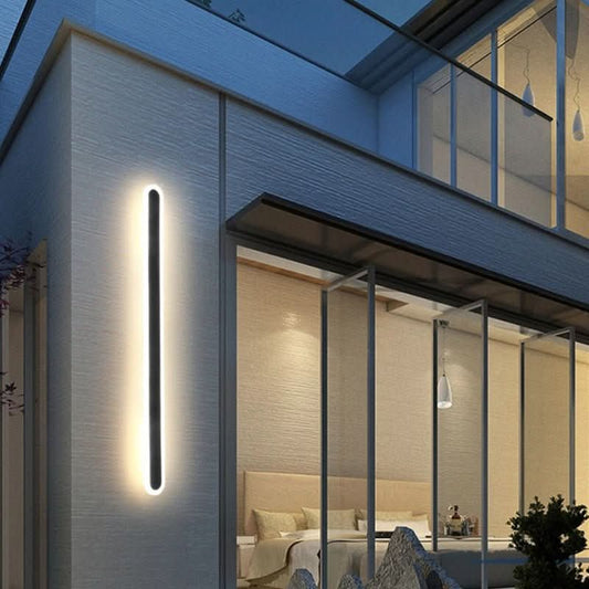 Skorter | Rounded Edge Aluminum LED Outdoor Wall Light