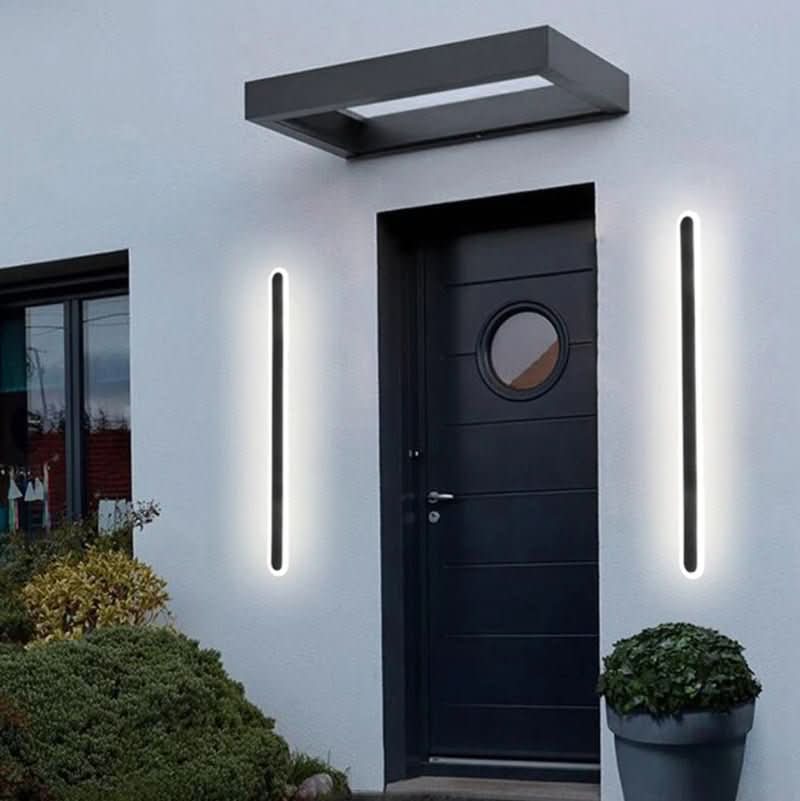 Skorter | Rounded Edge Aluminum LED Outdoor Wall Light