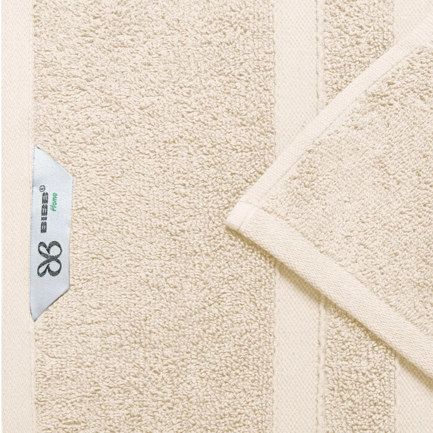 Skorter | 12-piece set: Bibb Home Zero Twist Egyptian cotton towel set