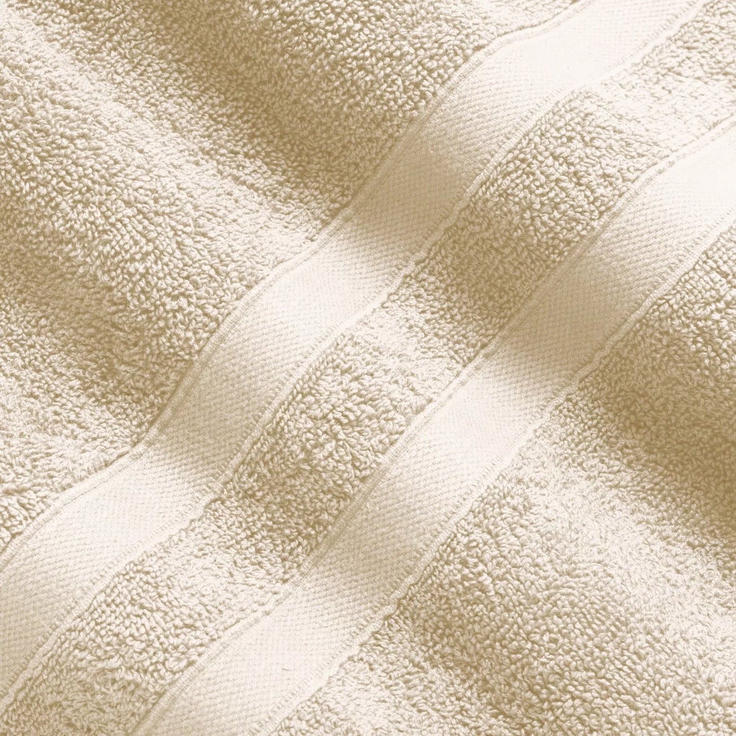 Skorter | 12-piece set: Bibb Home Zero Twist Egyptian cotton towel set