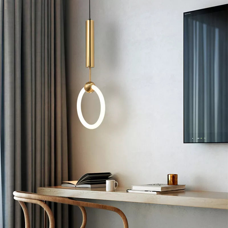 Skorter | LED Pendant Light Fixture - Nordic Design with Simple Style - Ideal for Dining Room, Kitchen, and Living Room Lighting