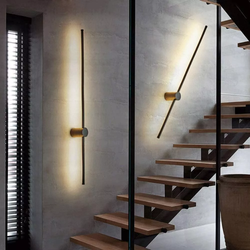 Skorter | LED Outdoor Wall Light Fixture - Waterproof Luminous Line Design for Patios, Gardens & Walkways