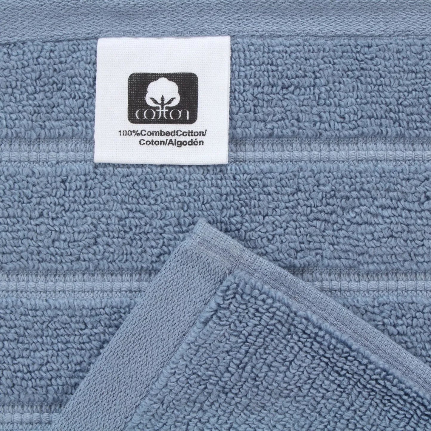 Skorter | 12-piece set: Bibb Home Zero Twist Egyptian cotton towel set