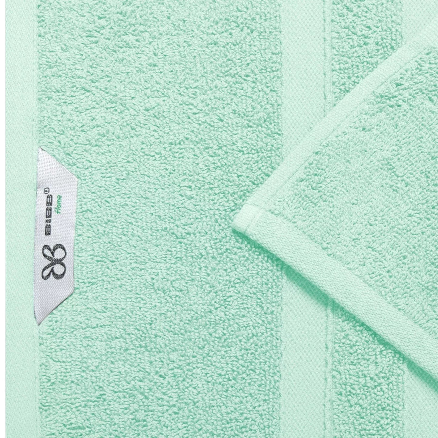 Skorter | 12-piece set: Bibb Home Zero Twist Egyptian cotton towel set