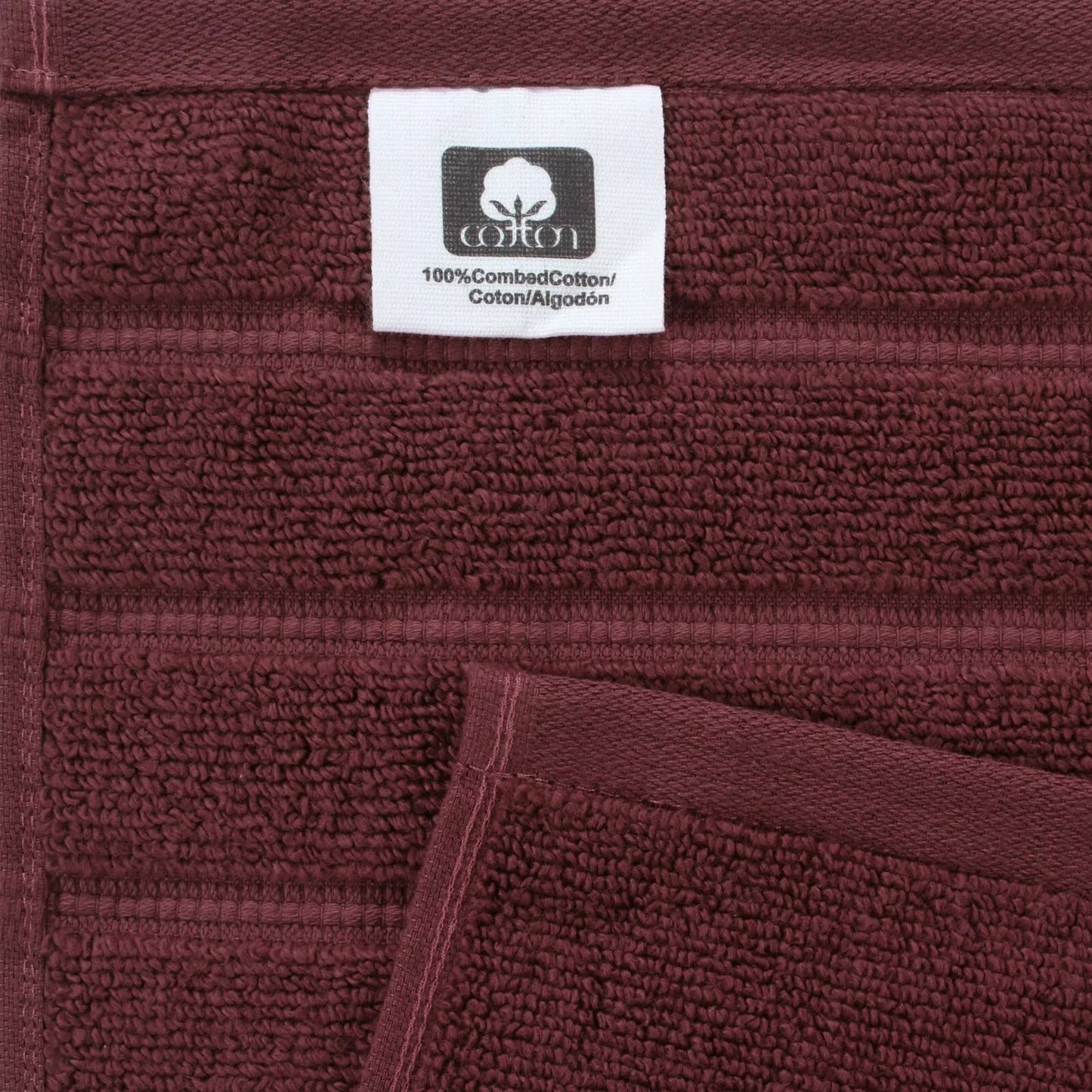 Skorter | 12-piece set: Bibb Home Zero Twist Egyptian cotton towel set