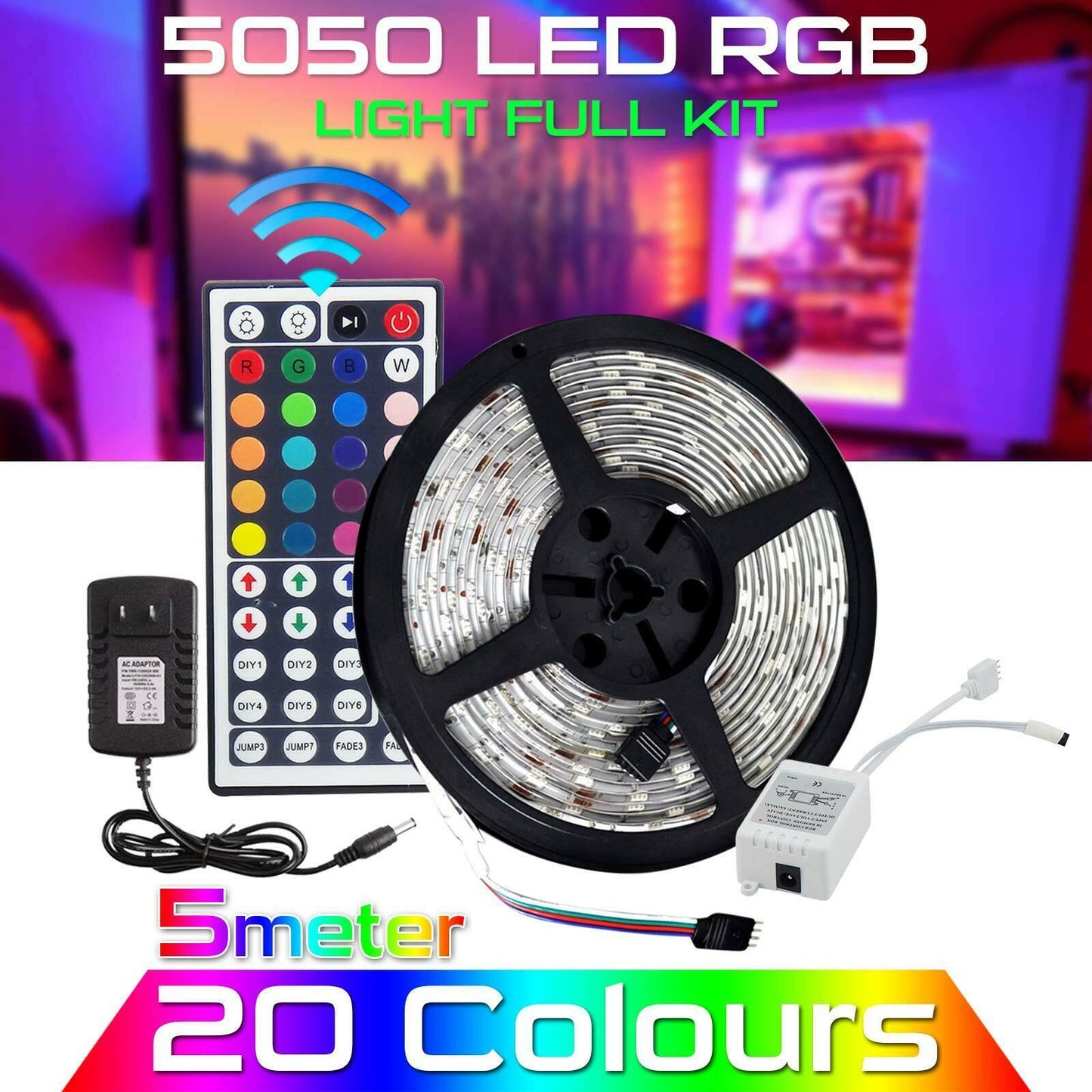 Skorter | Led Strip Lights | 20 colors rgb Led Strip