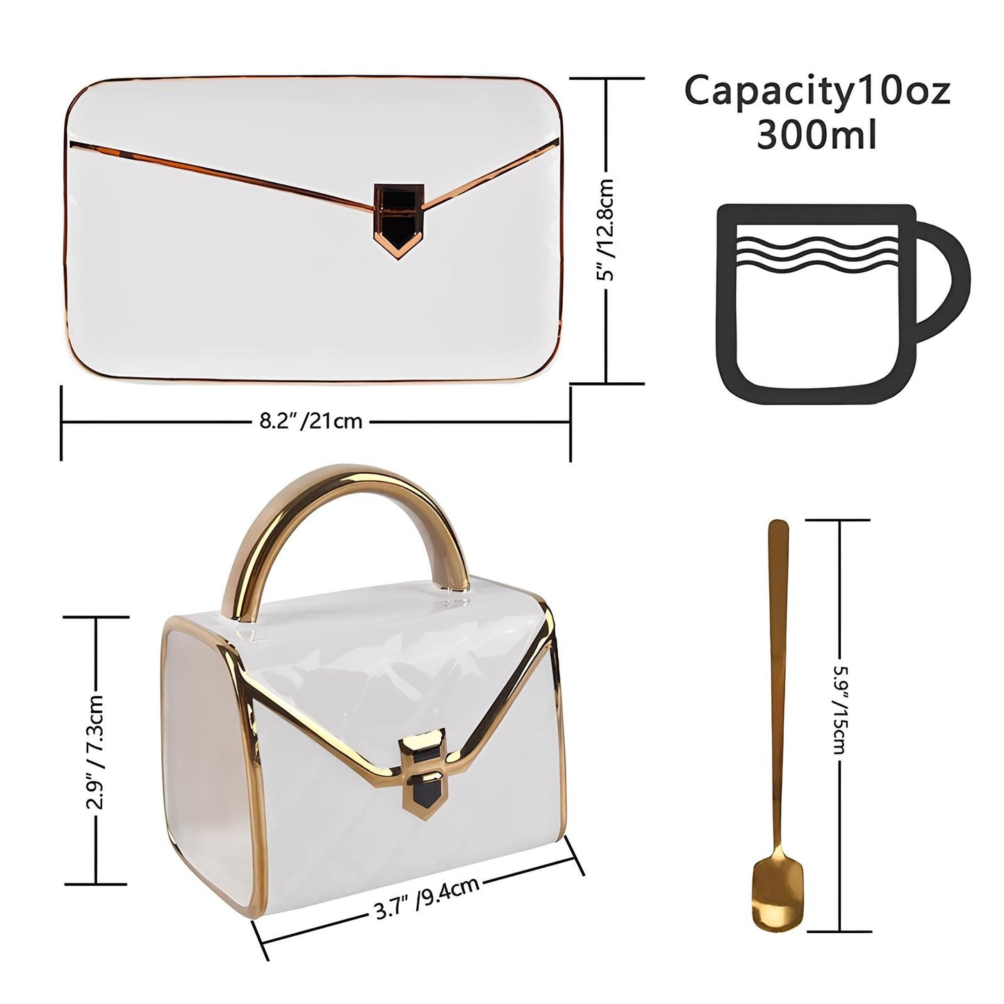 Skorter in the form of handbag