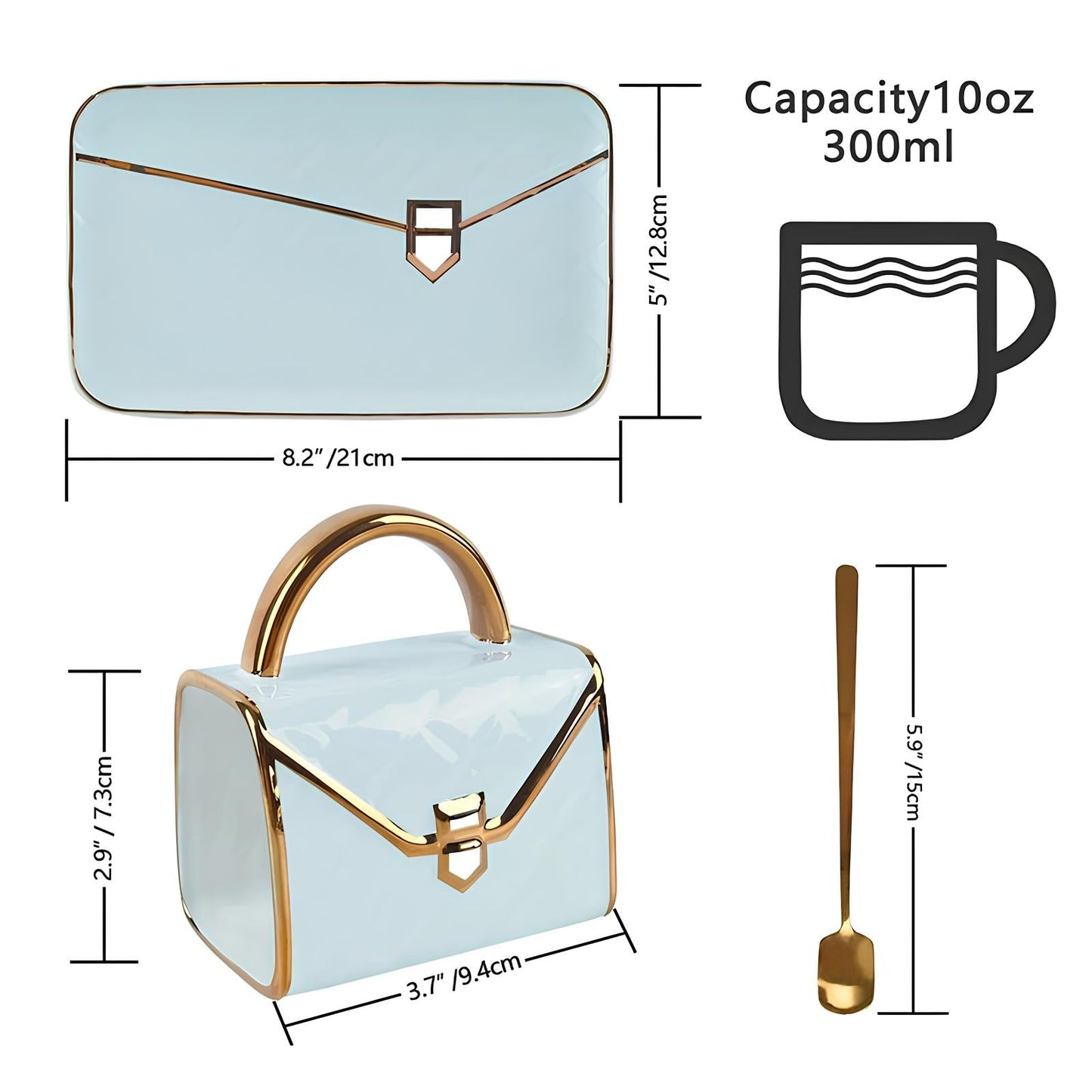Skorter in the form of handbag