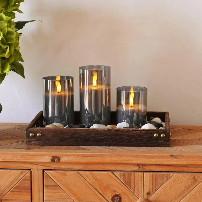 Skorter | SafeGlow Rechargeable Candles – Safe, Warm LED Light for Cozy, Worry-Free Ambience