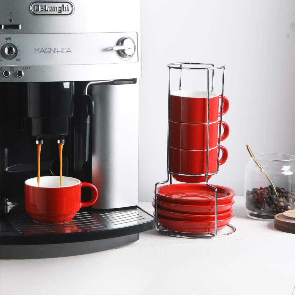 Skorter stable coffee cups with stand