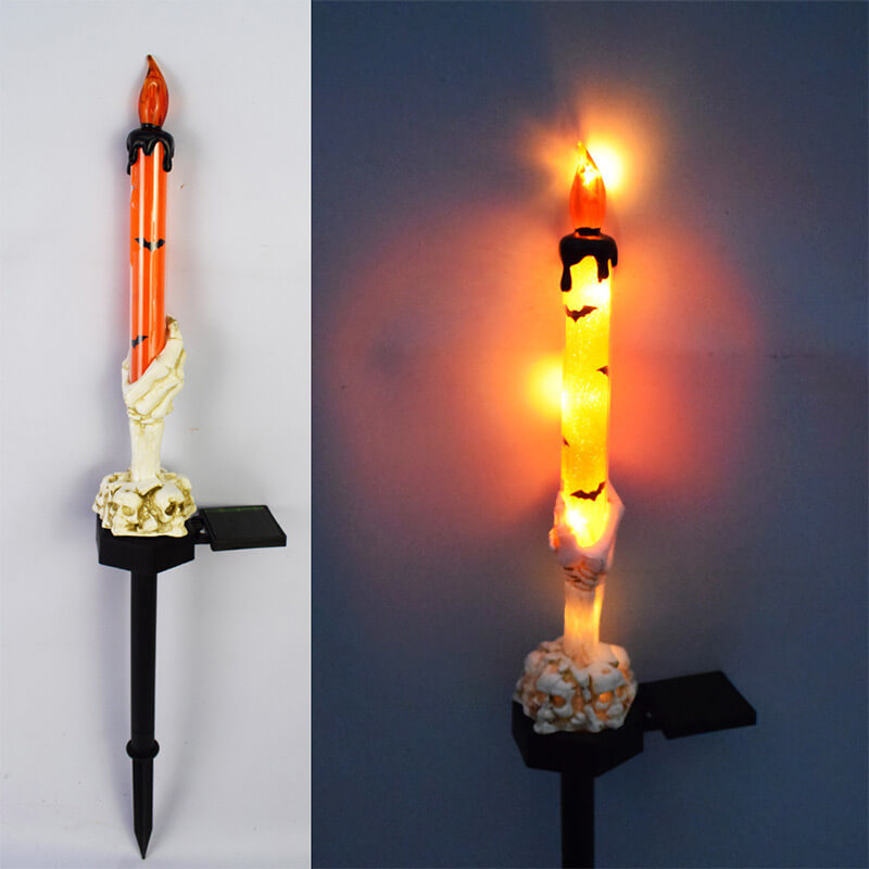Skorter | Best Gift*Solar Light Halloween Ghost Hand Candle Outdoor Floor Lamp