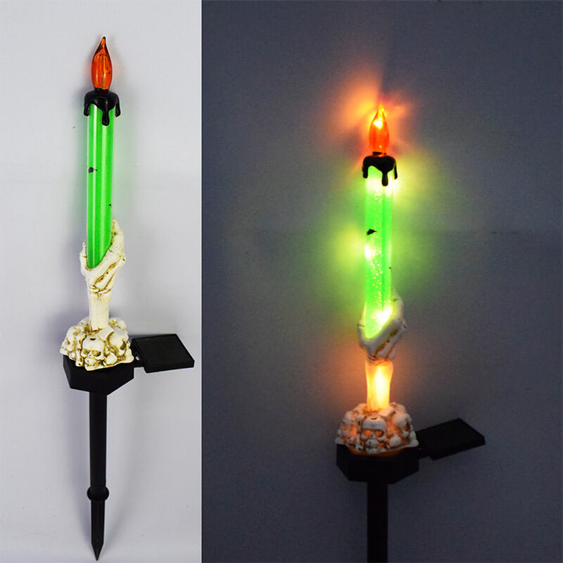 Skorter | Best Gift*Solar Light Halloween Ghost Hand Candle Outdoor Floor Lamp