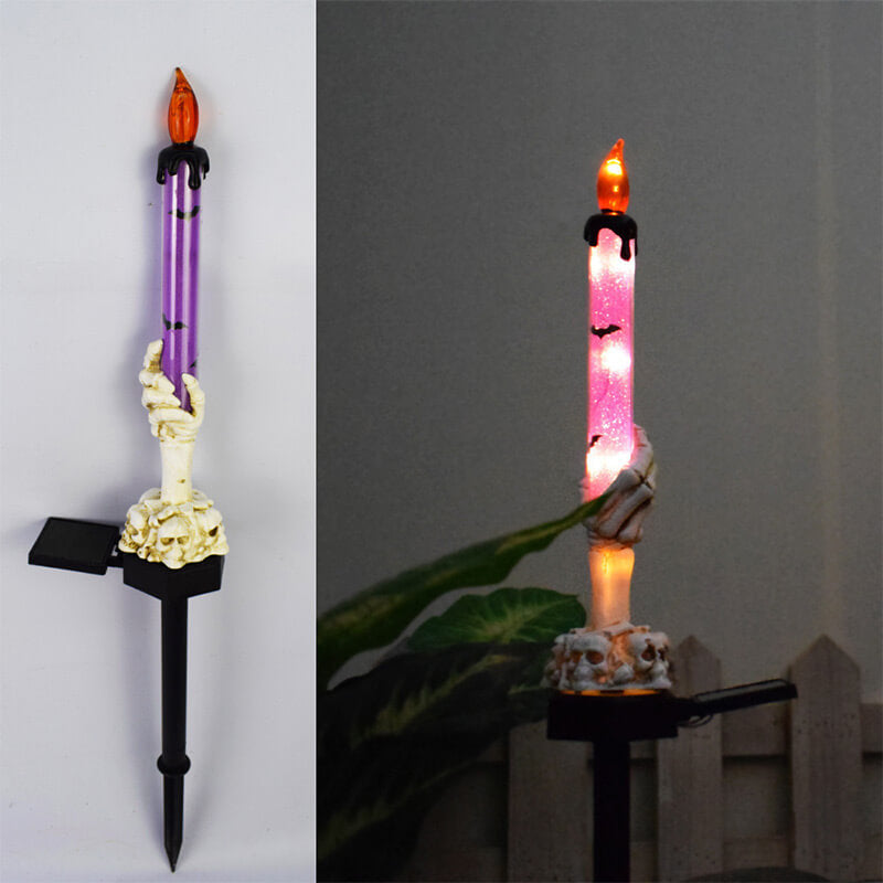 Skorter | Best Gift*Solar Light Halloween Ghost Hand Candle Outdoor Floor Lamp