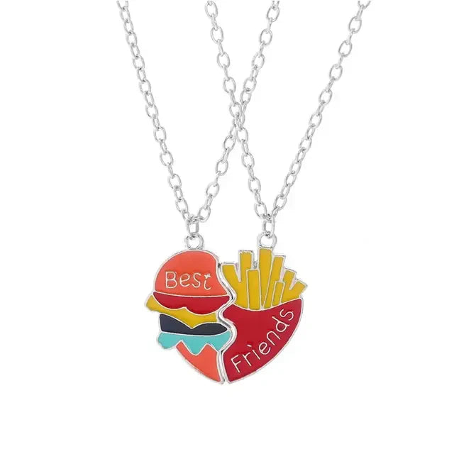 Skorter | 2 Pieces/ Set Chains Choker Broken Heart Jewelry Gift