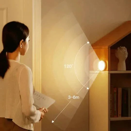 Skorter | Wireless Motion Sensor Night Light – Auto On/Off LED