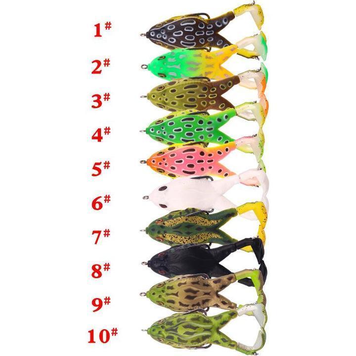 Skorter Double Propeller Frog Soft Bait - SKØRTER