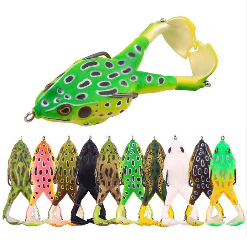 Skorter Double Propeller Frog Soft Bait - SKØRTER