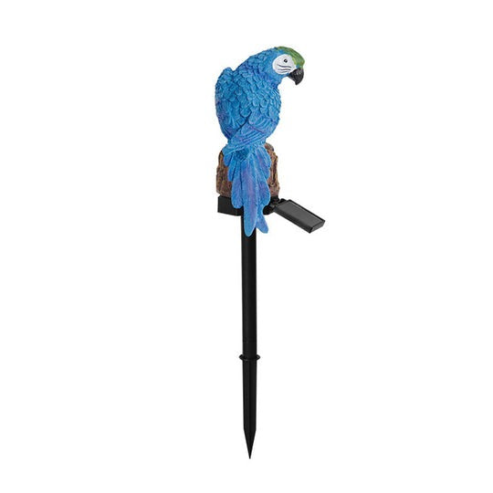 skorter | Garden Owl Parrot Statue LED Solar Light Outdoor Waterproof Lawn Lamp